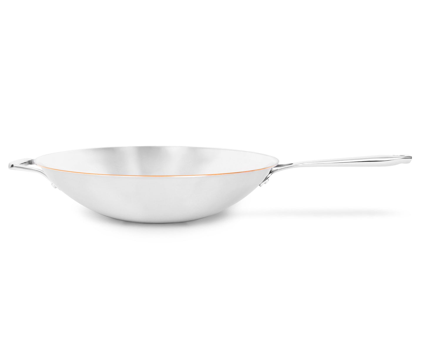 Wok avec un noyau en cuivre 36cm